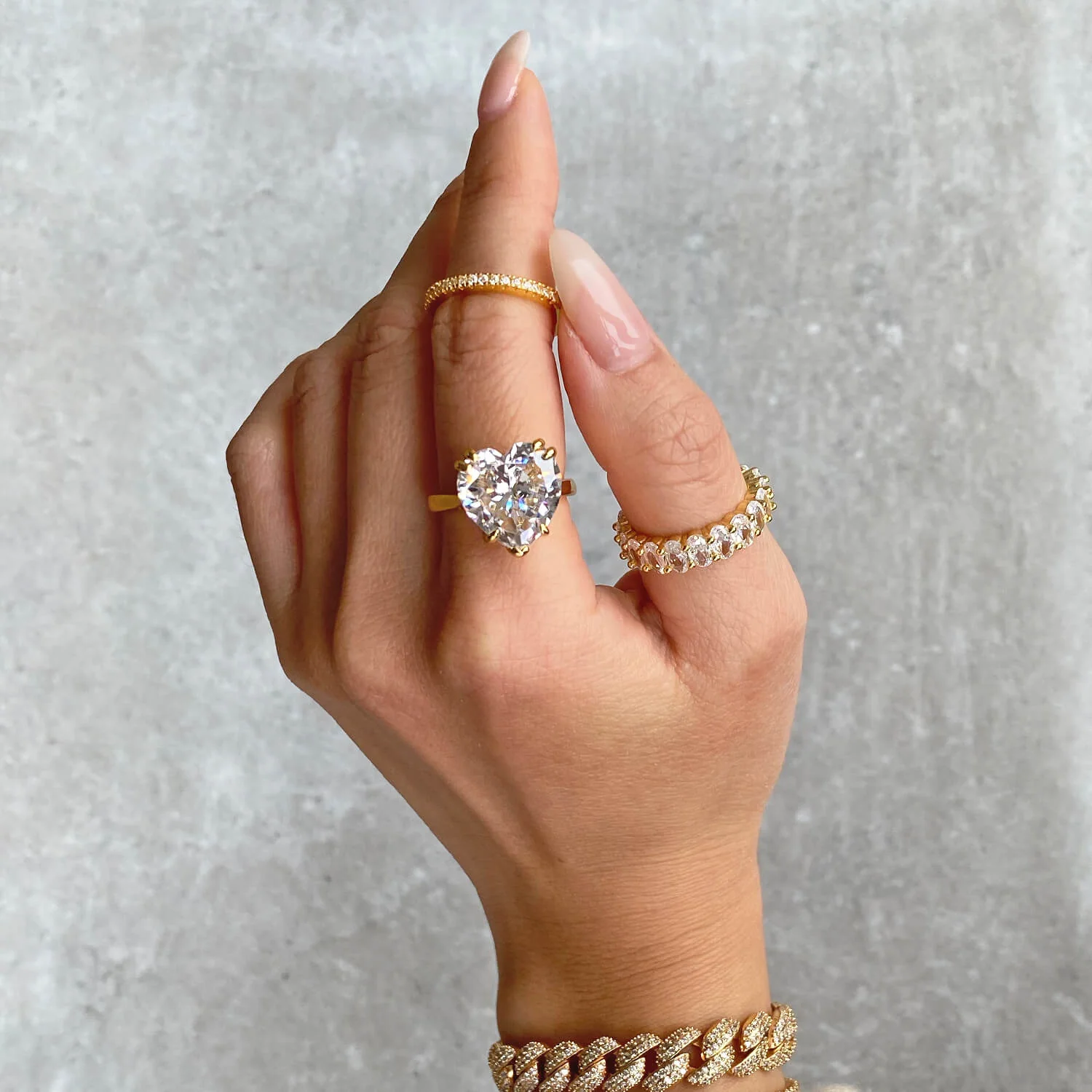 Amos Heart-Cut Ring - Image 3