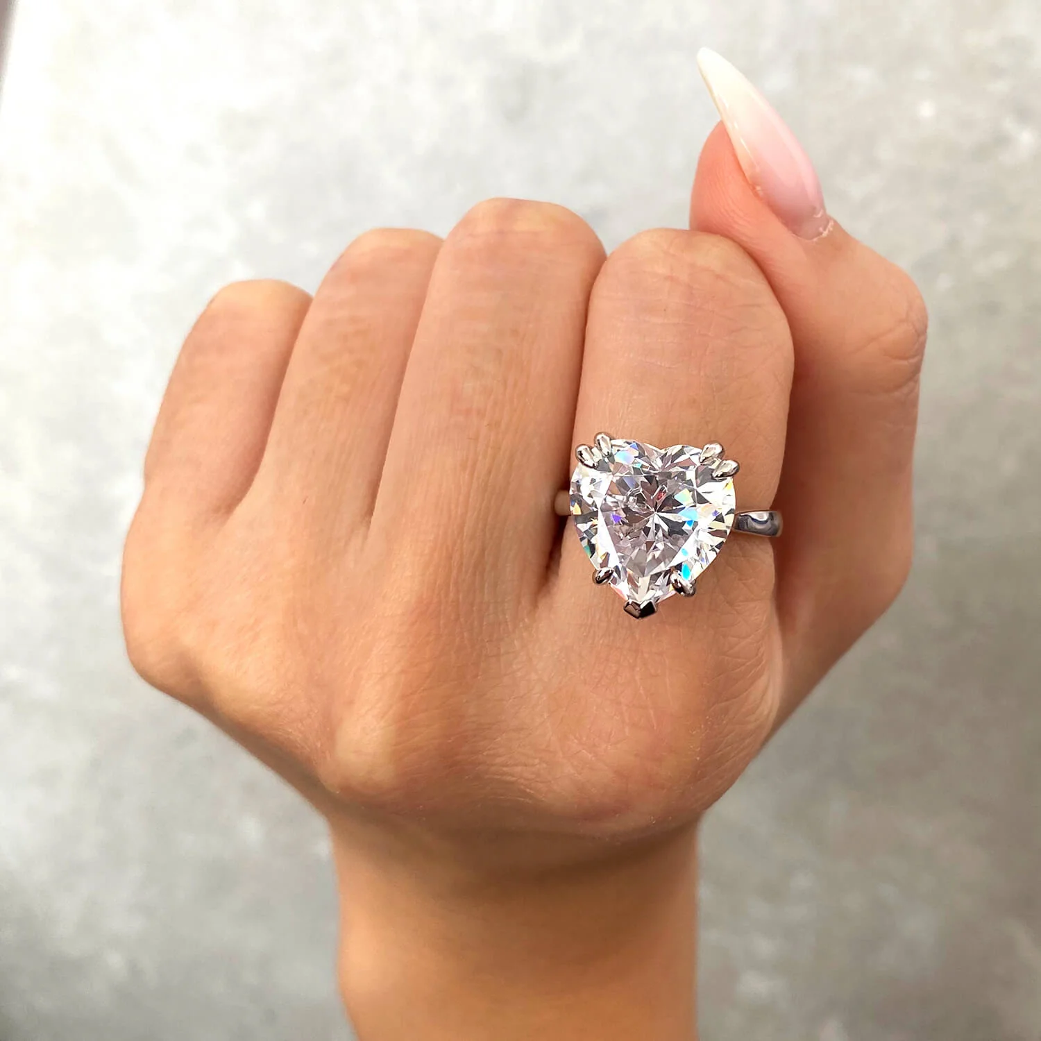 Amos Heart-Cut Ring - Image 4
