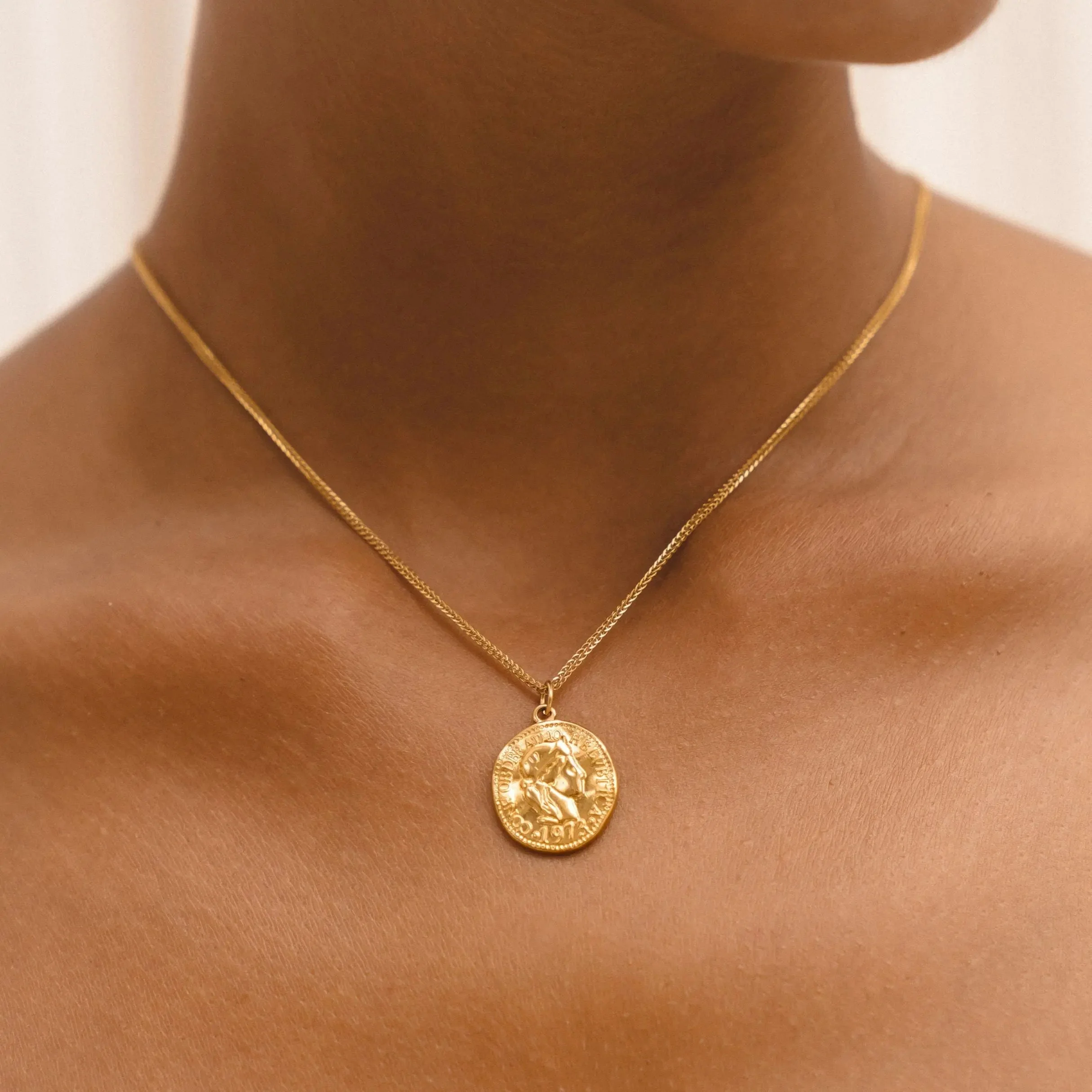 Antike Münz-Necklace