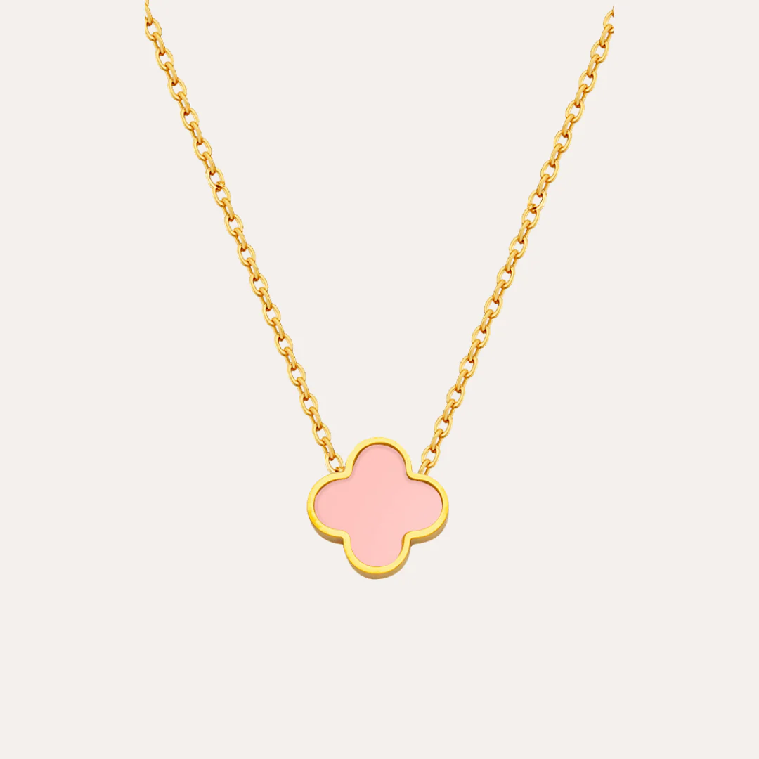 Baby Pink Clover Chain