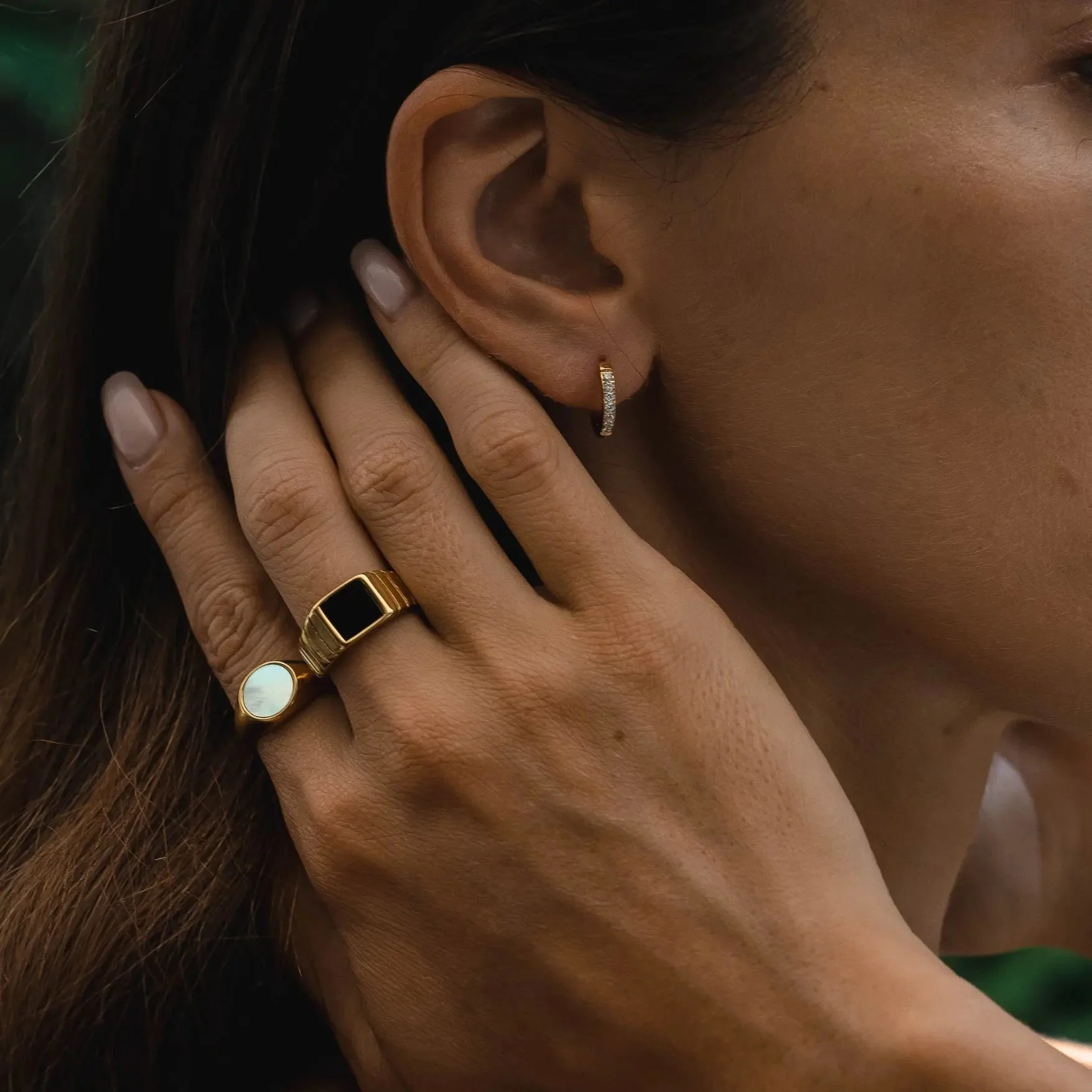 Kaya" Onyx-Ring - Image 5