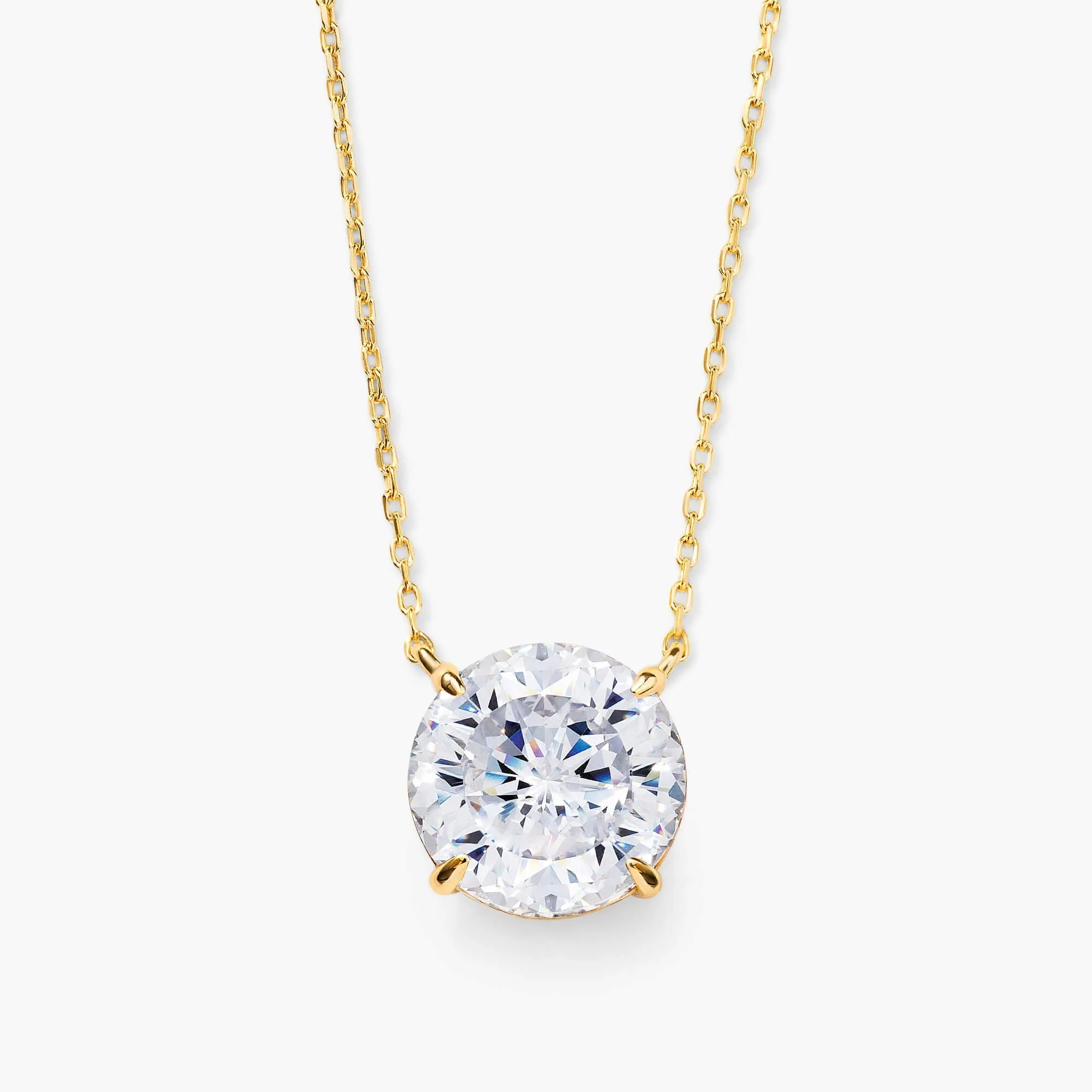 Brillante runde Anhänger-Necklace - Image 5