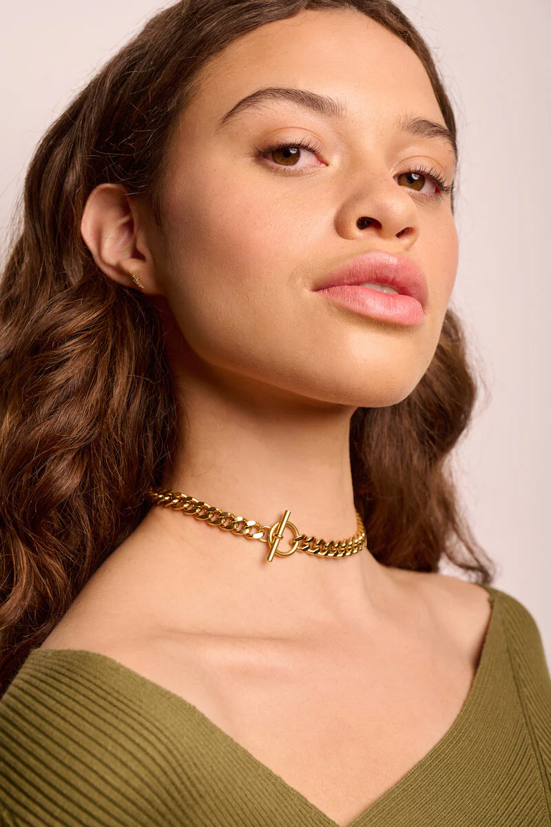 Kettenanschlag T-Stab Choker Necklace - Image 3
