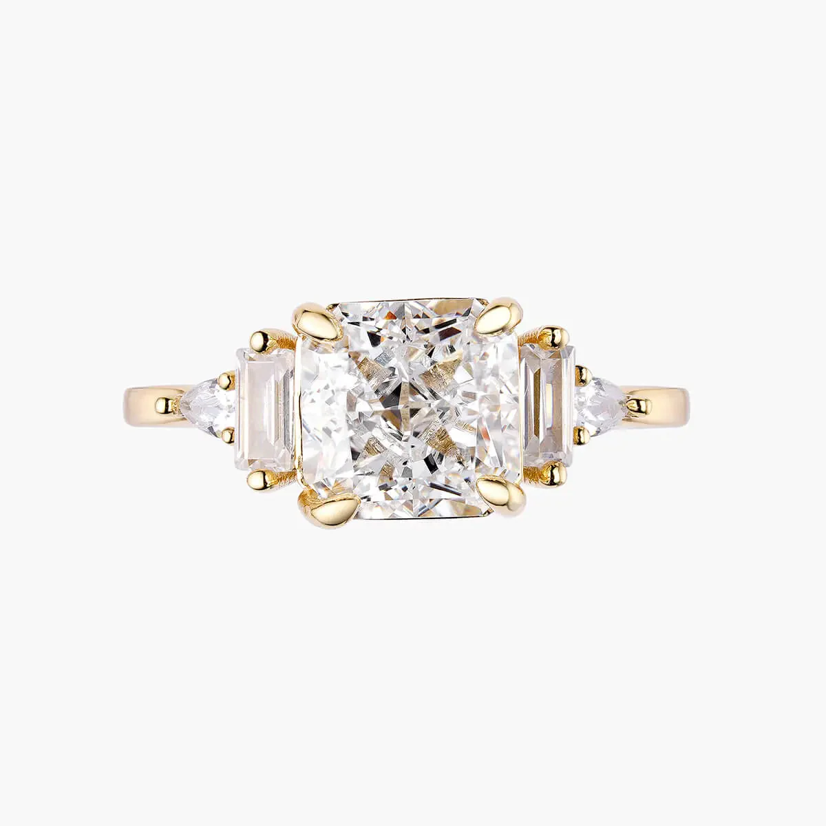 Crushed Ice Square Ring - Image 6