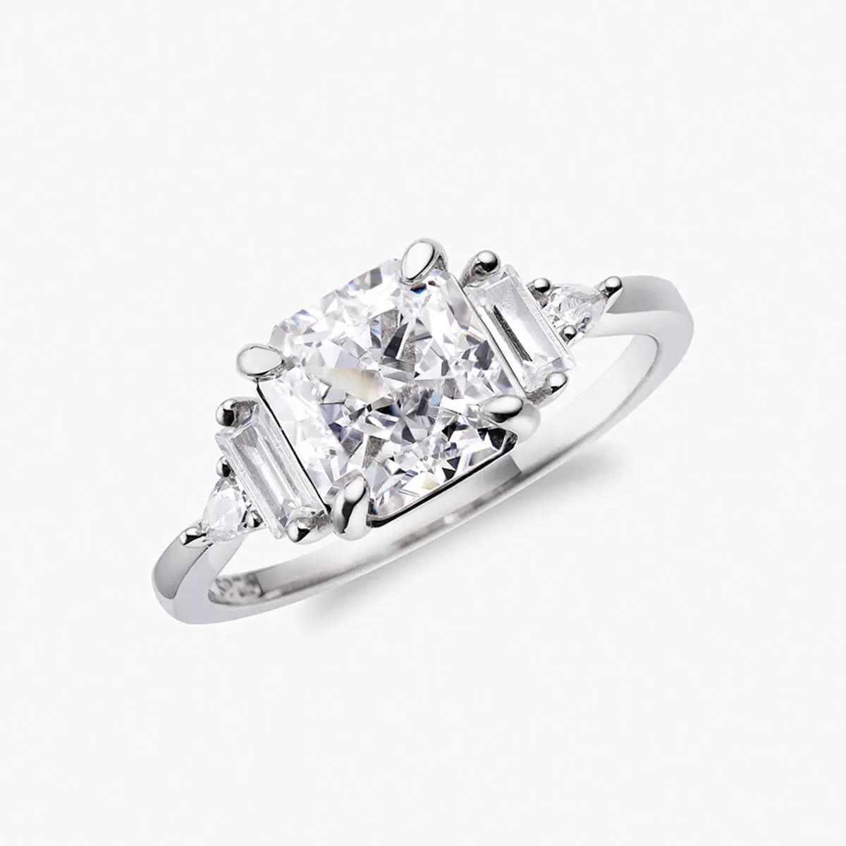 Crushed Ice Square Ring - Image 9