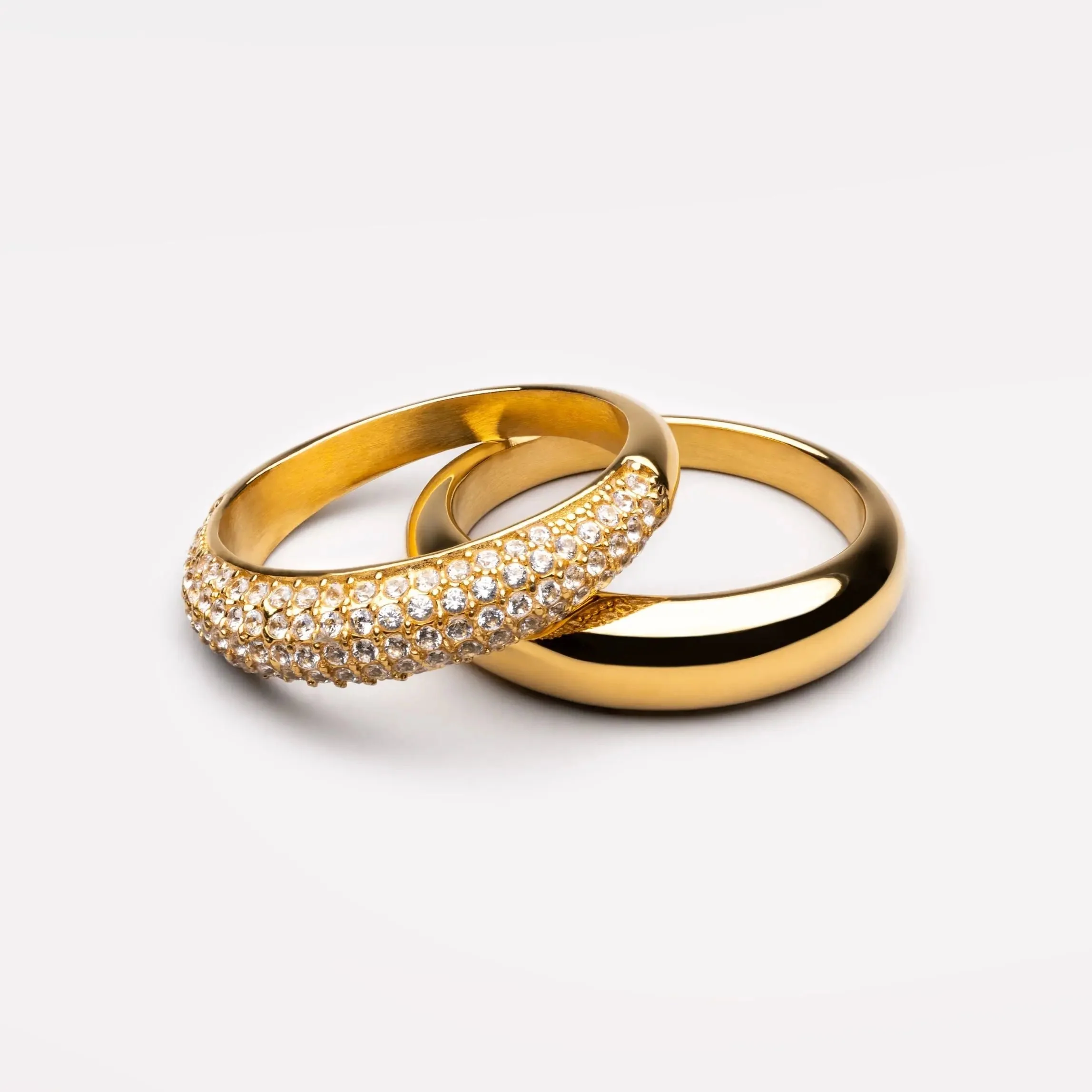 Tag und Nacht Ring-Set