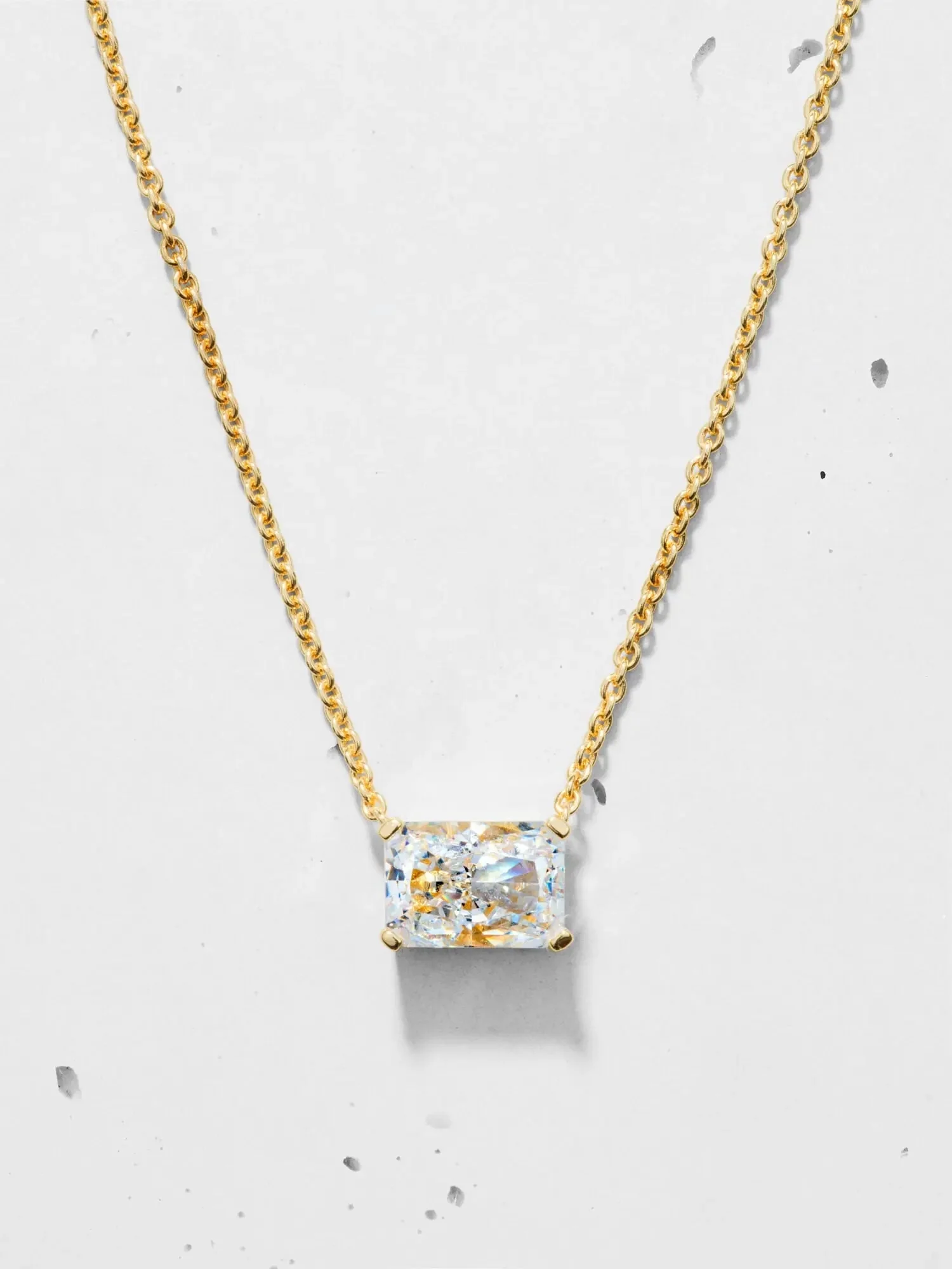 East West Radiant Pendant Necklace - Image 6