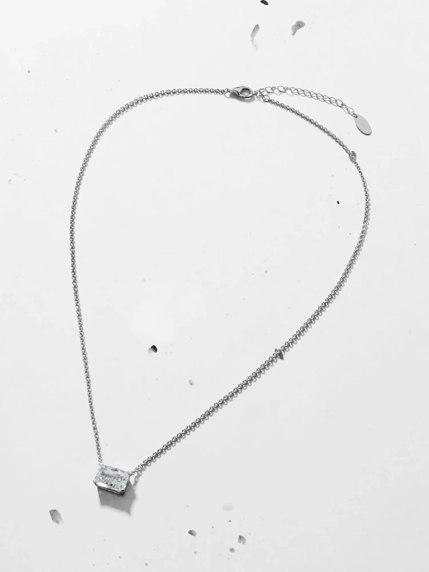 East West Radiant Pendant Necklace - Image 9