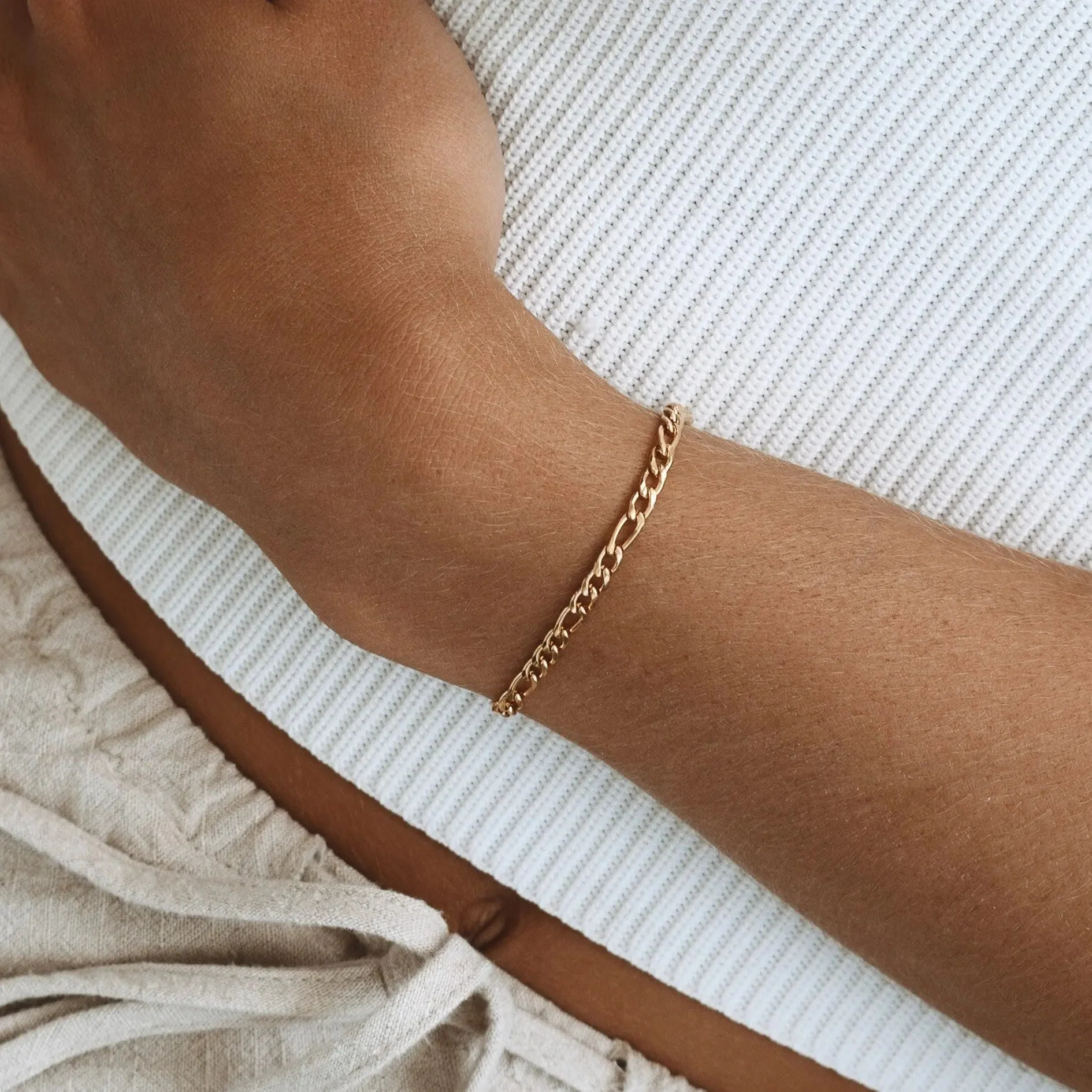 Amalfi" Figaro-bracelet - Image 4