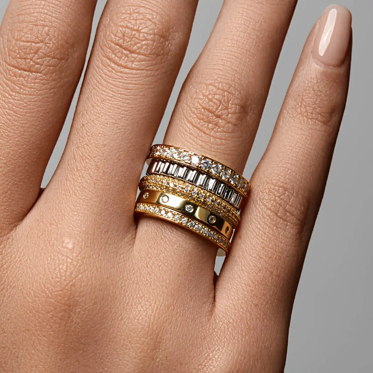 Fluted Half Band - Image 35