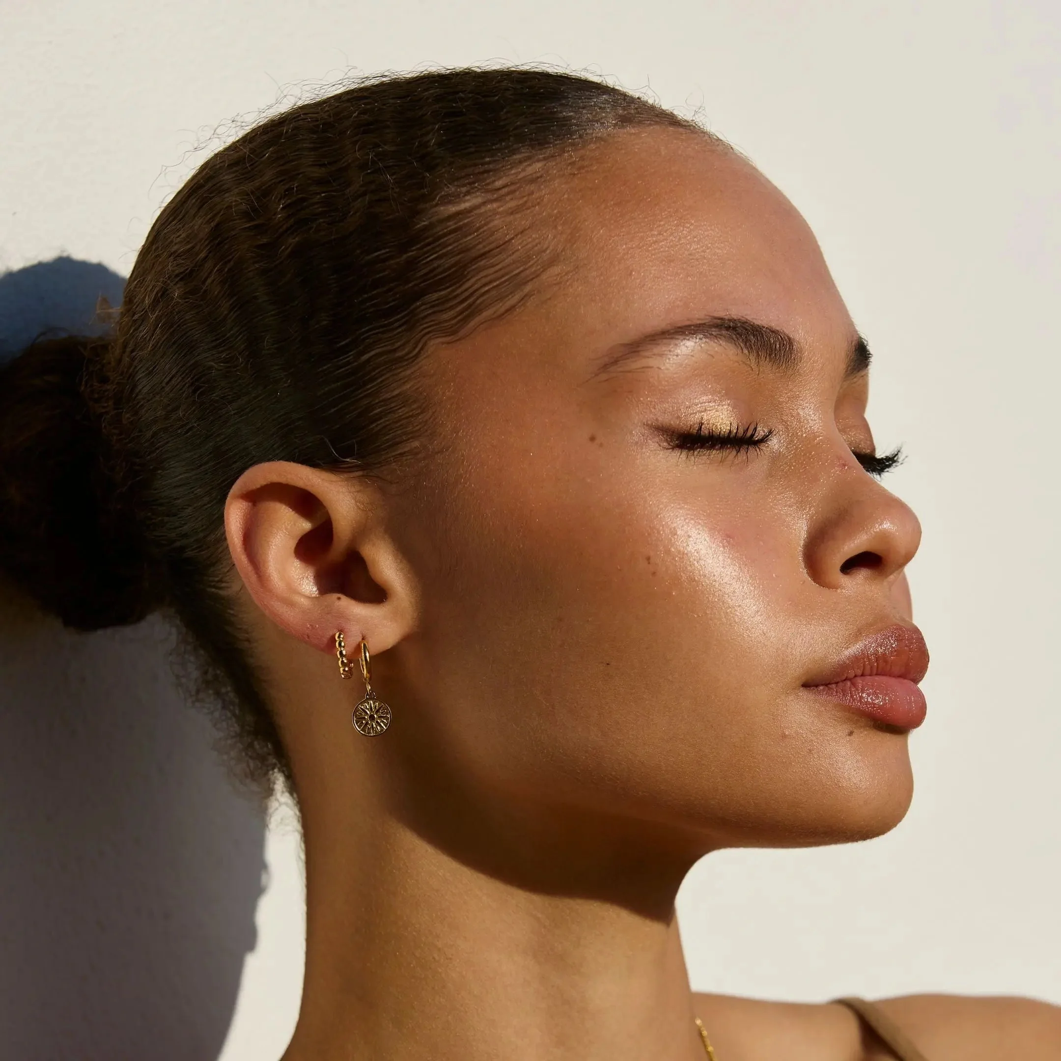 Goldene Sonnen-Earrings - Image 6