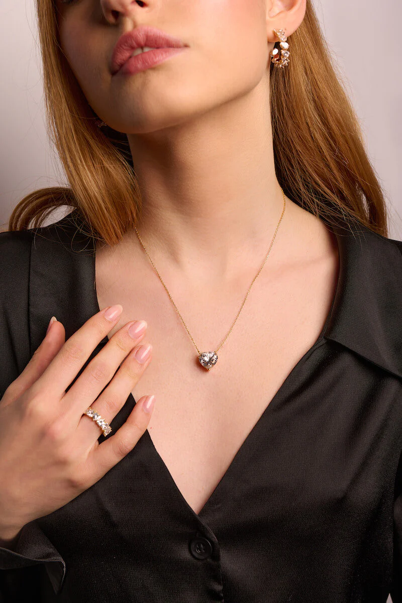 Herzschliff Anhänger Necklace - Image 4