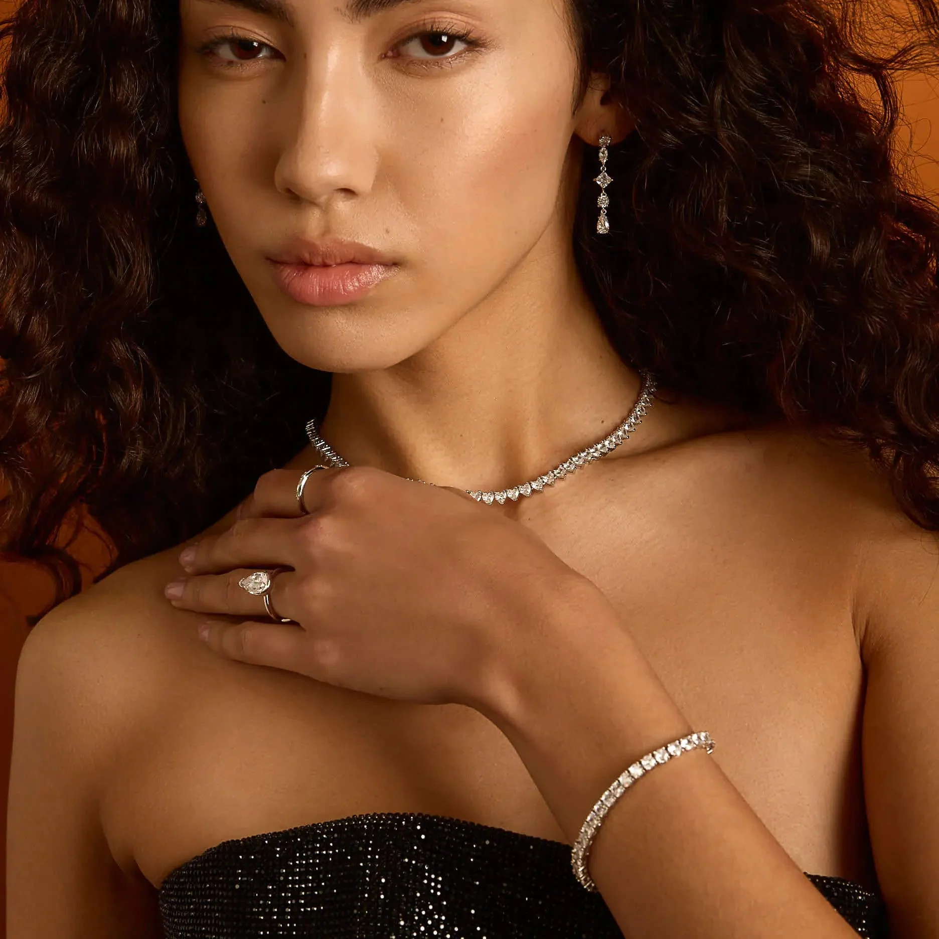 Herz Tennis Necklace - Image 4
