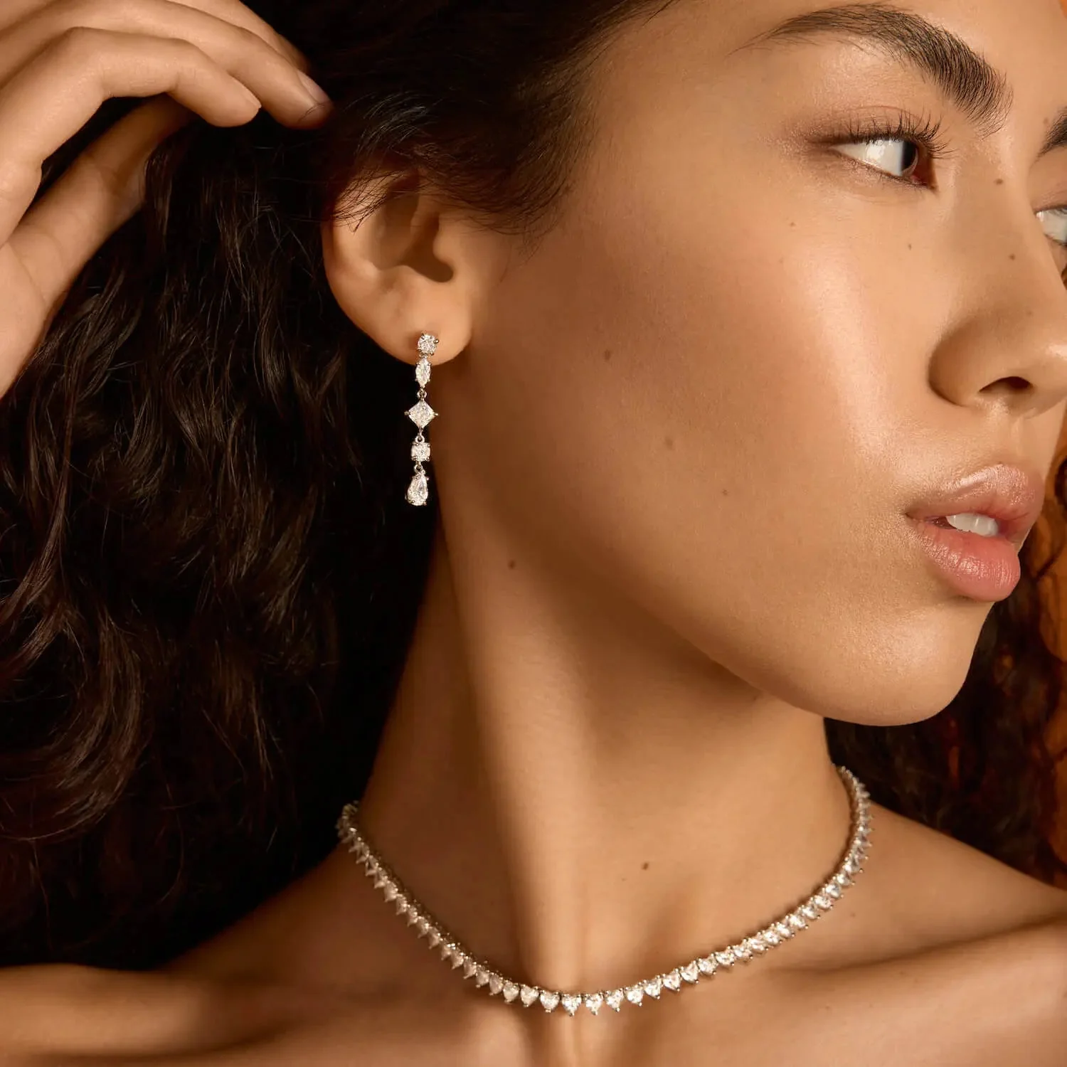 Herz Tennis Necklace - Image 5