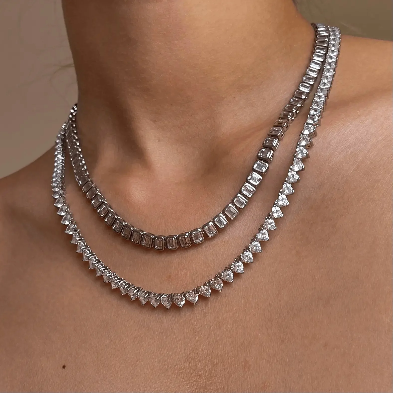 Herz Tennis Necklace - Image 8