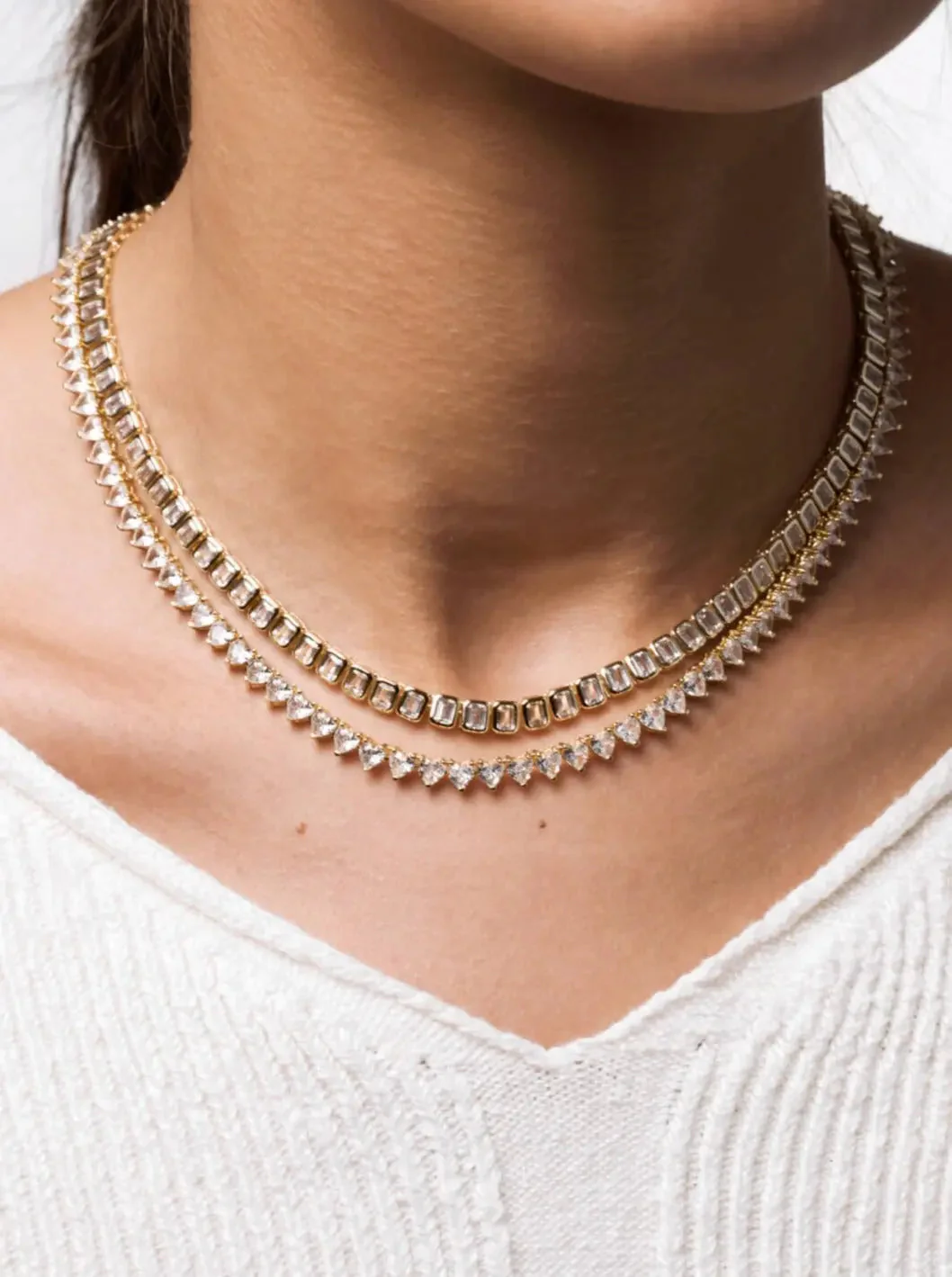 Herz Tennis Necklace - Image 9