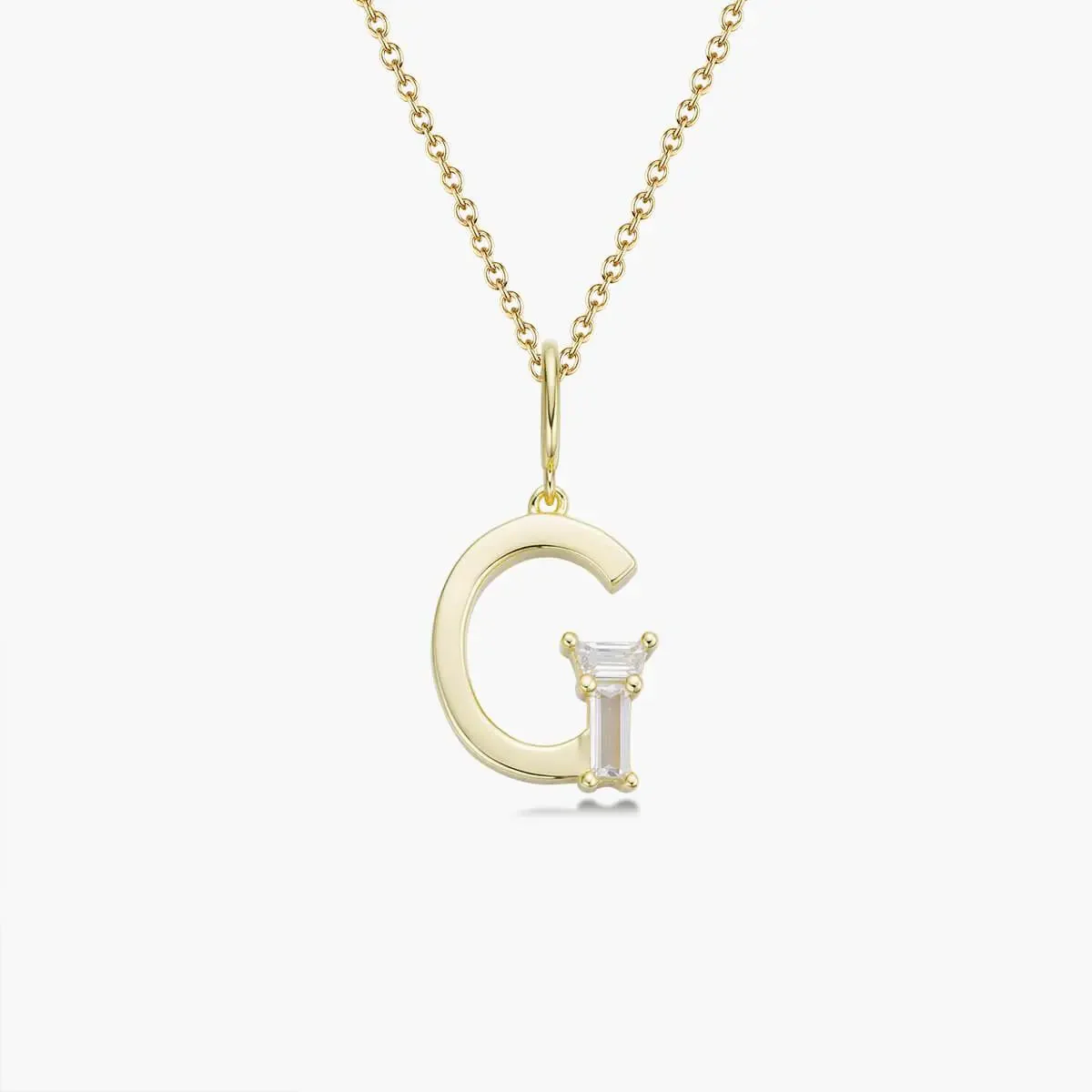 Initial-Necklace | Gold - Image 15