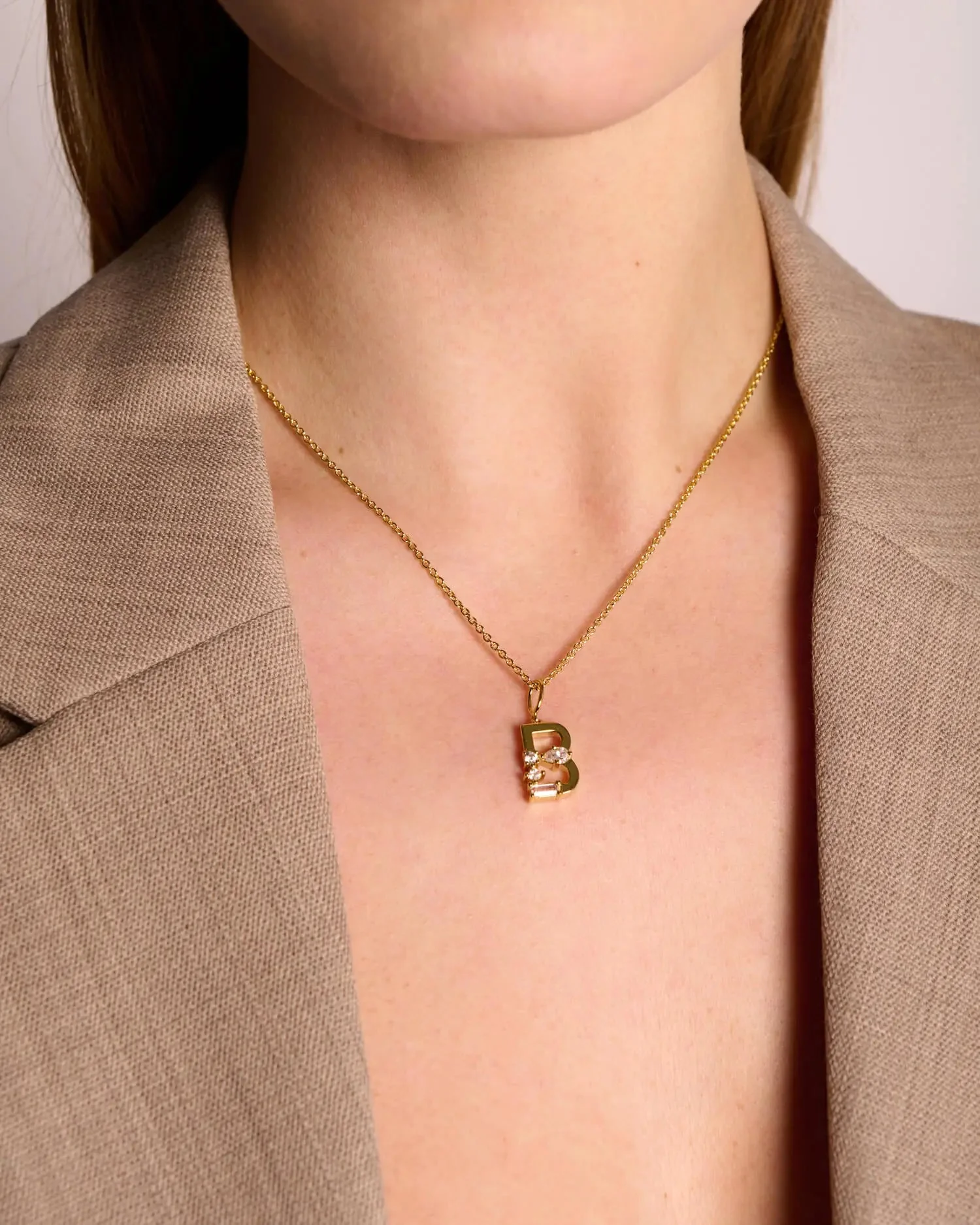 Initial-Necklace | Gold - Image 3