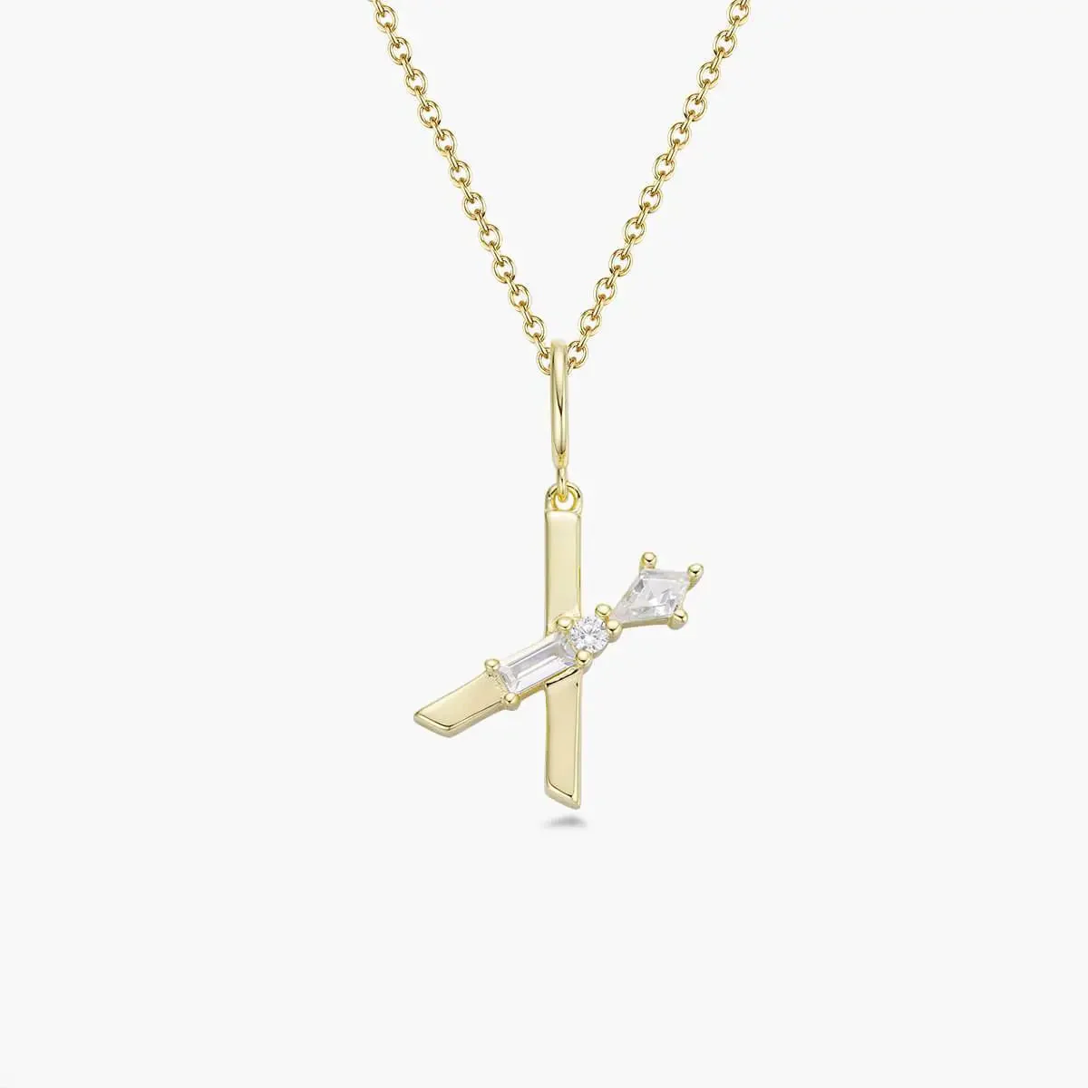 Initial-Necklace | Gold - Image 33