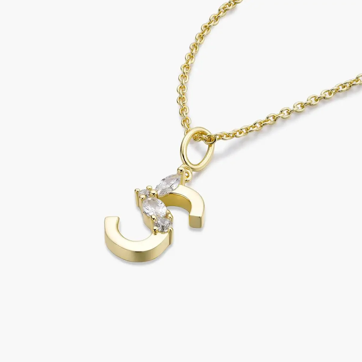 Initial-Necklace | Gold - Image 4