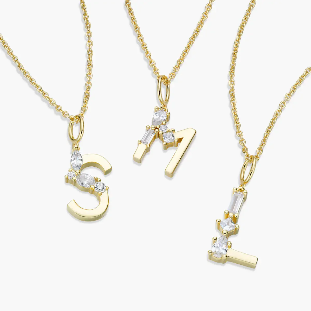 Initial-Necklace | Gold - Image 5