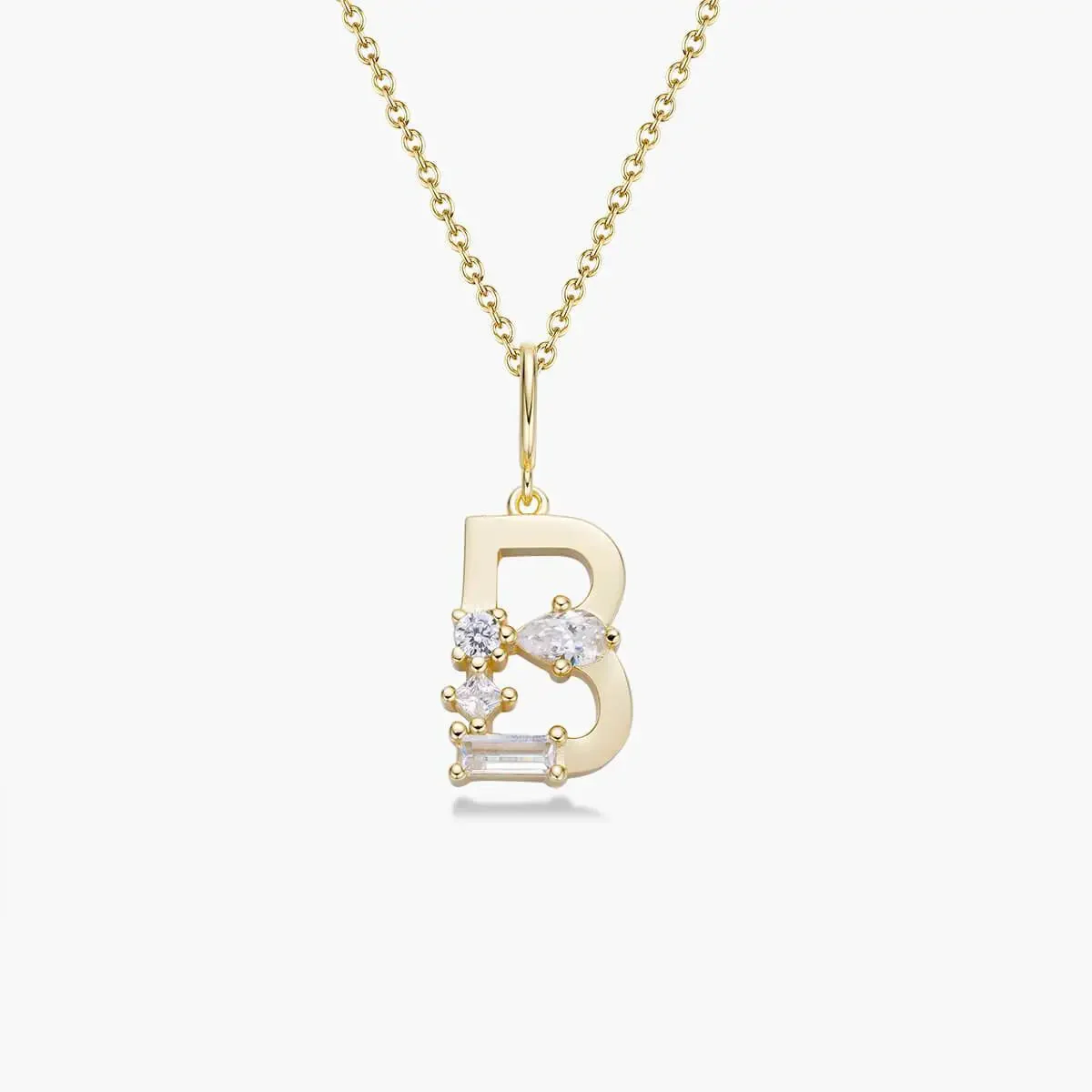 Initial-Necklace | Gold - Image 9