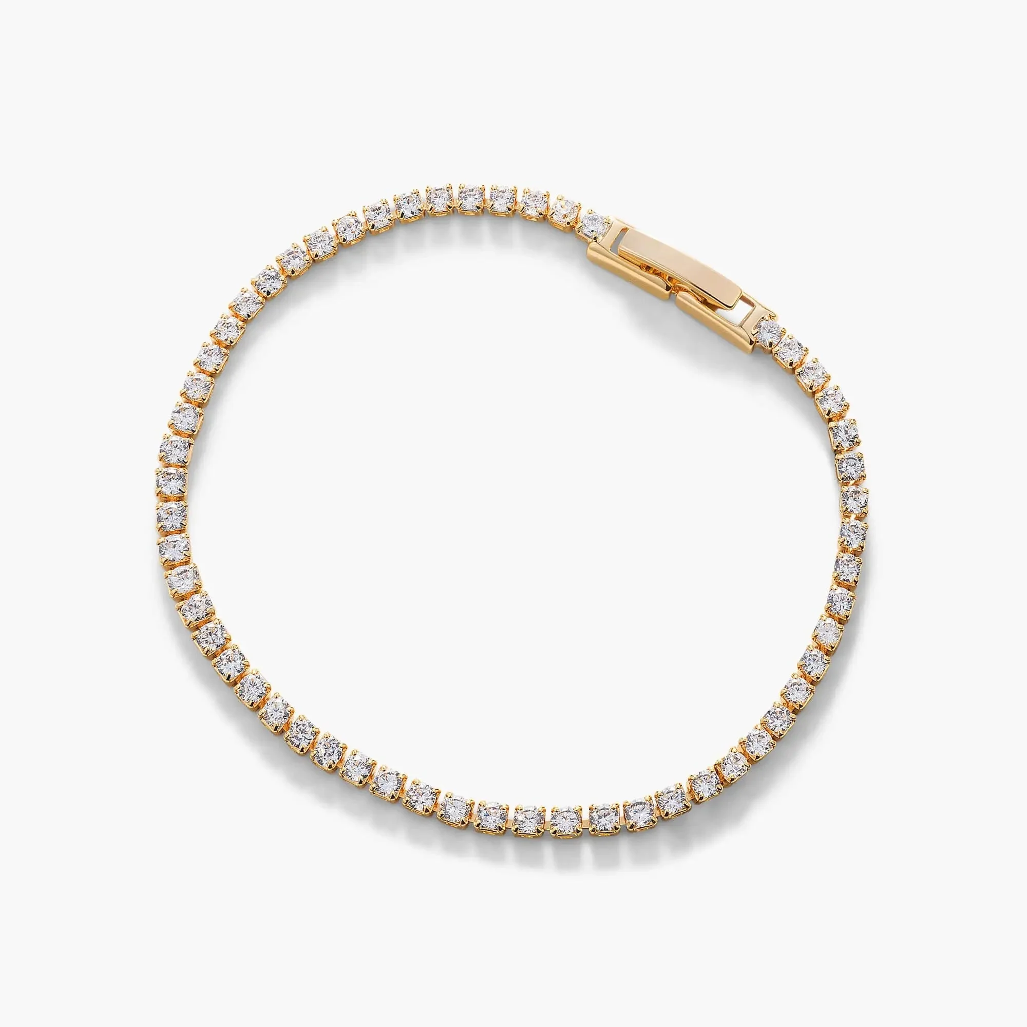Linea Tennis Bracelet (2mm) - Image 4