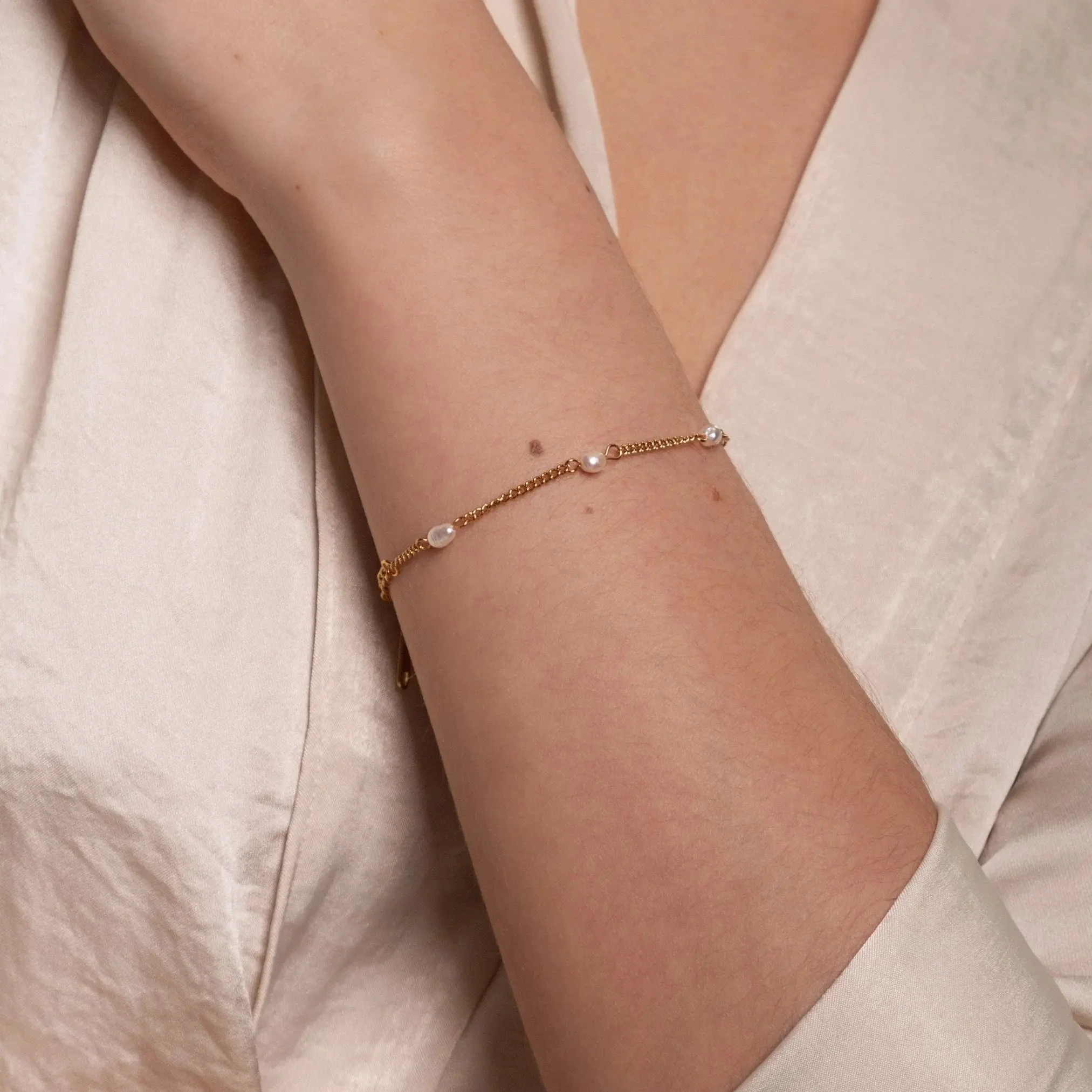 Lovina" Süßwasser-Perlenarmband - Image 11