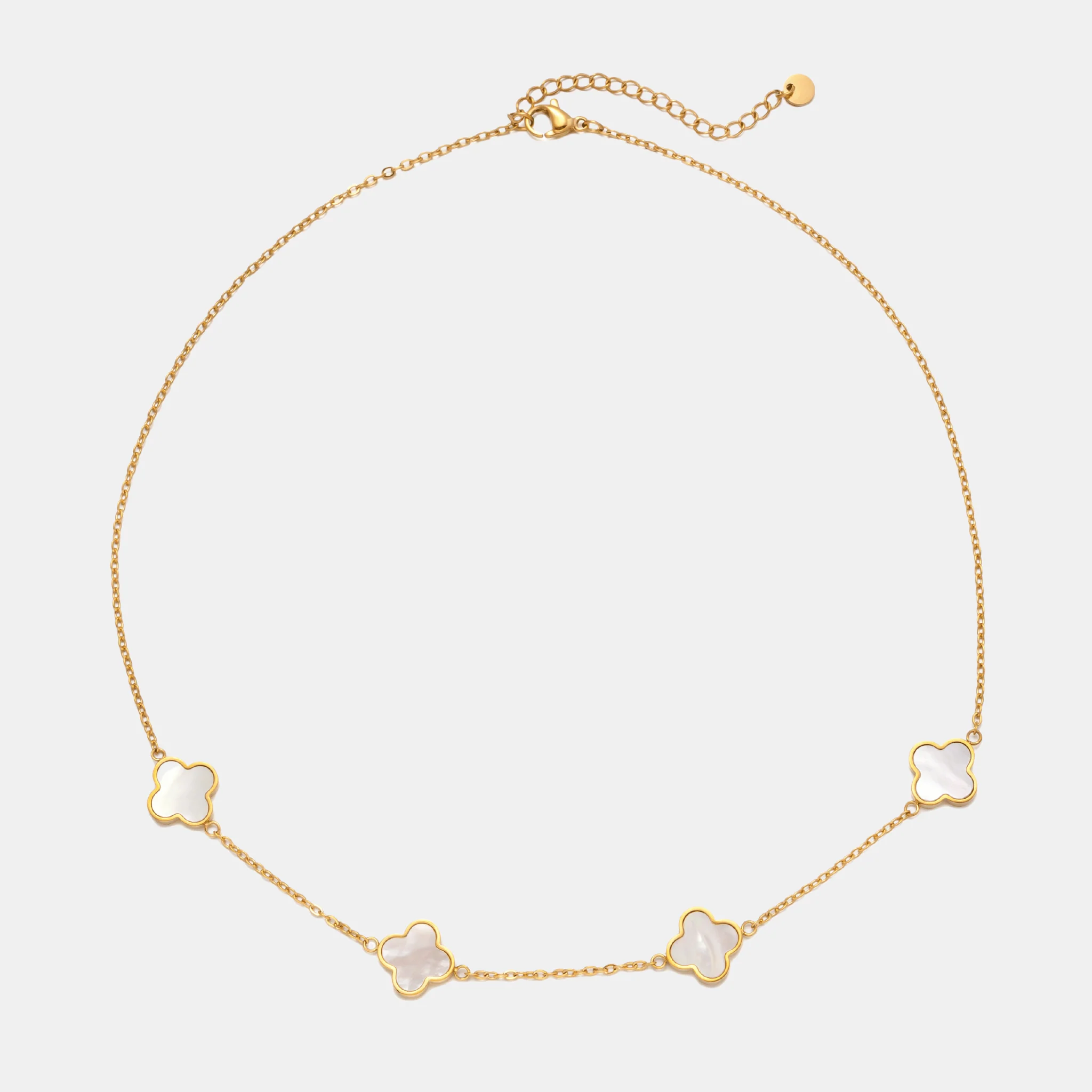 Lucky White Clover Chain - Image 6