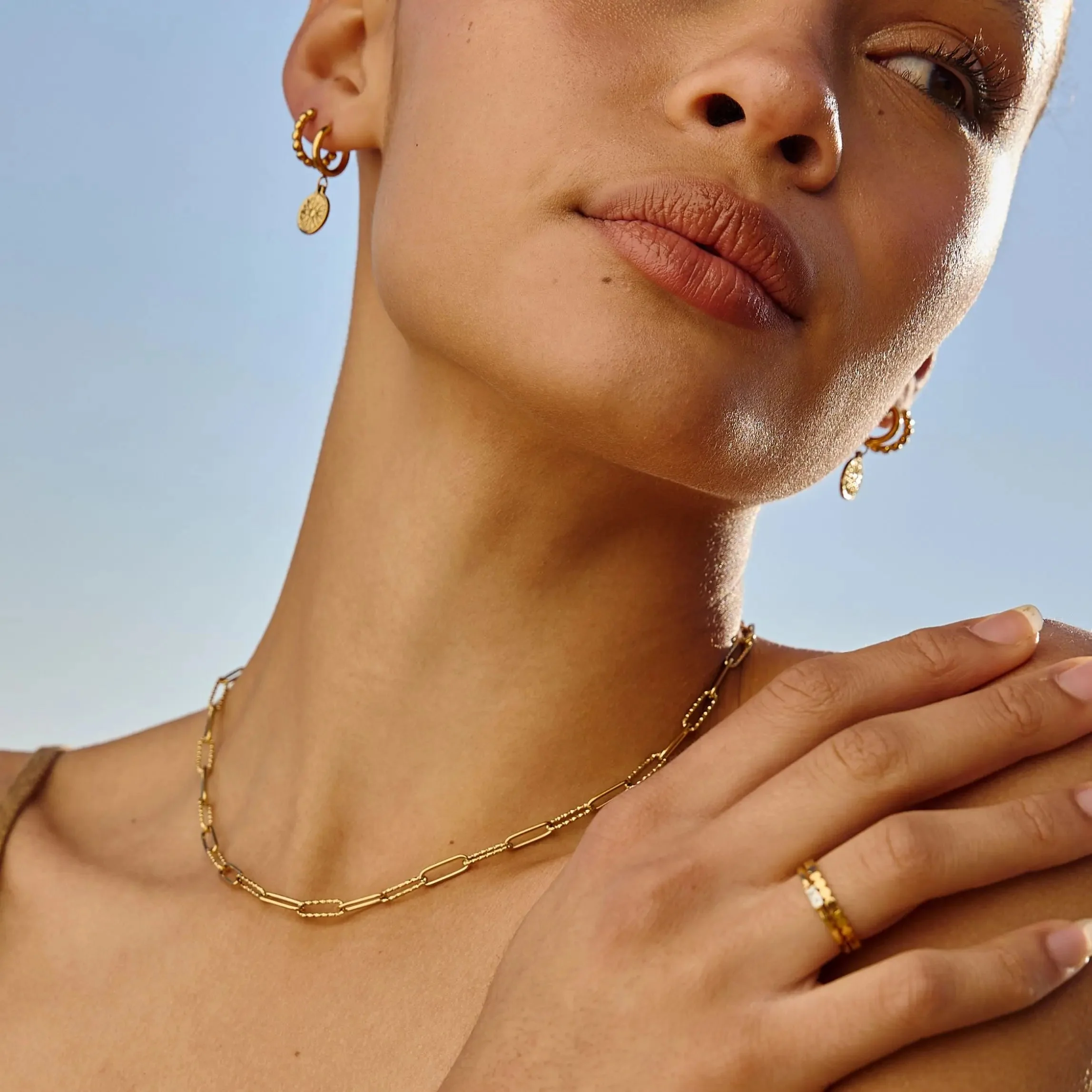 Paperclip Toggle Necklace - Image 6