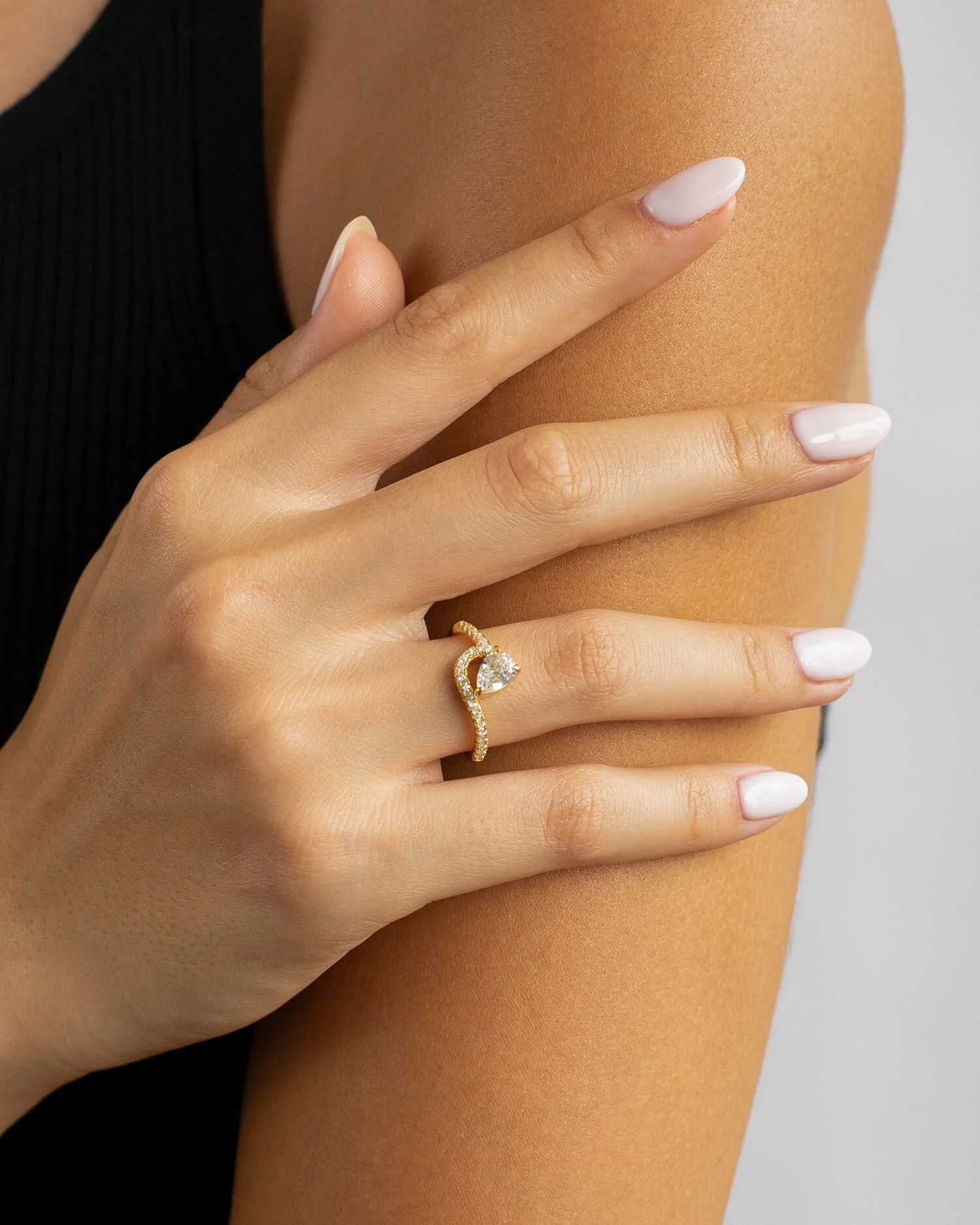 Pavé Perle Ring - Image 5