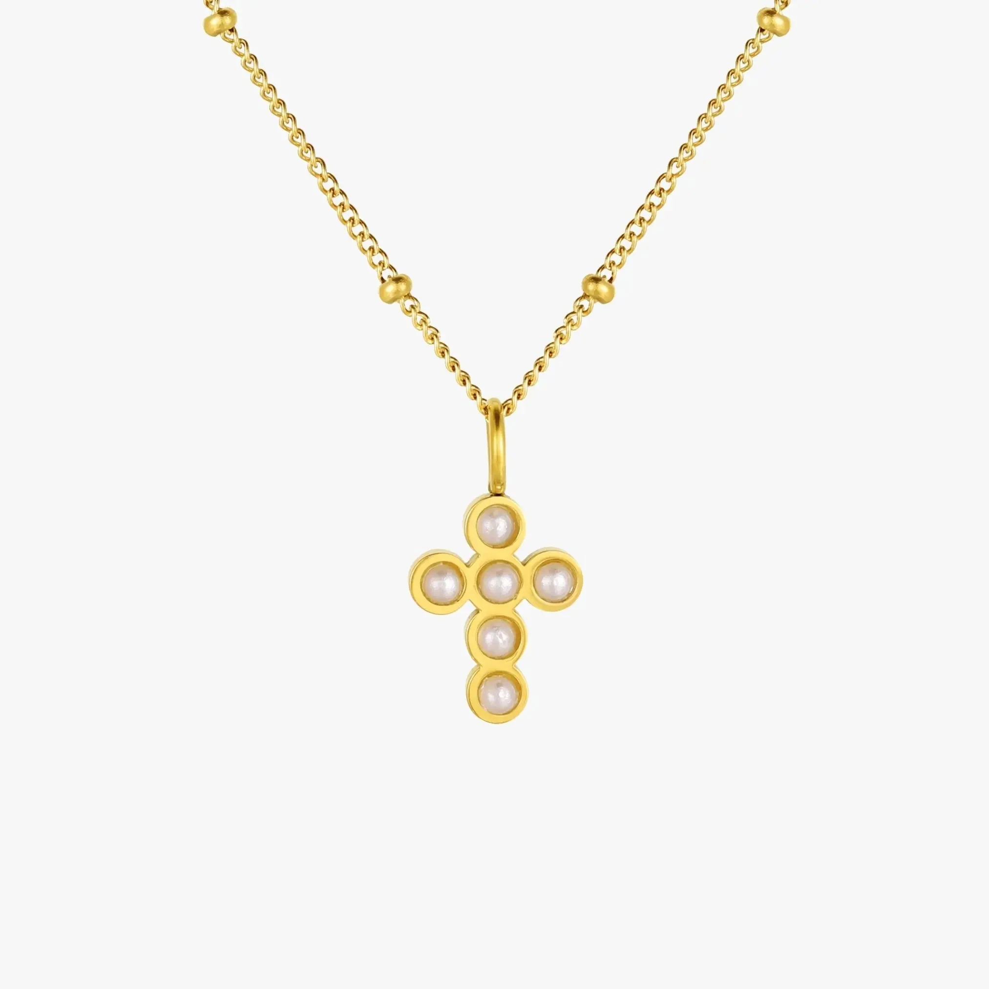 Perlenkreuz-Necklace - Image 4