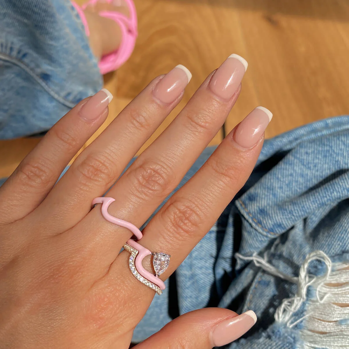 Enamel Perle Ring - Image 3