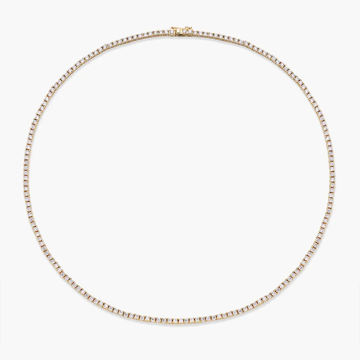 Kleine Tennis-Necklace (2mm) - Image 7