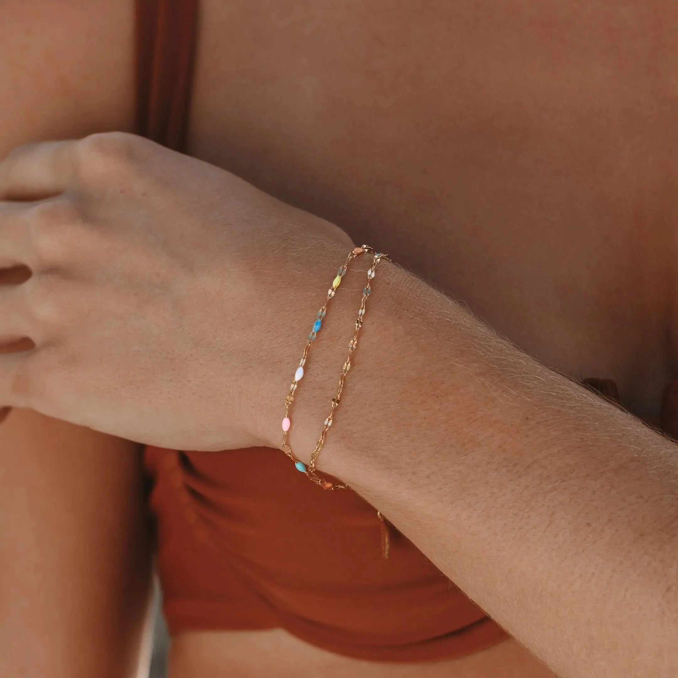 Regenbogen Zierliches bracelet - Image 2