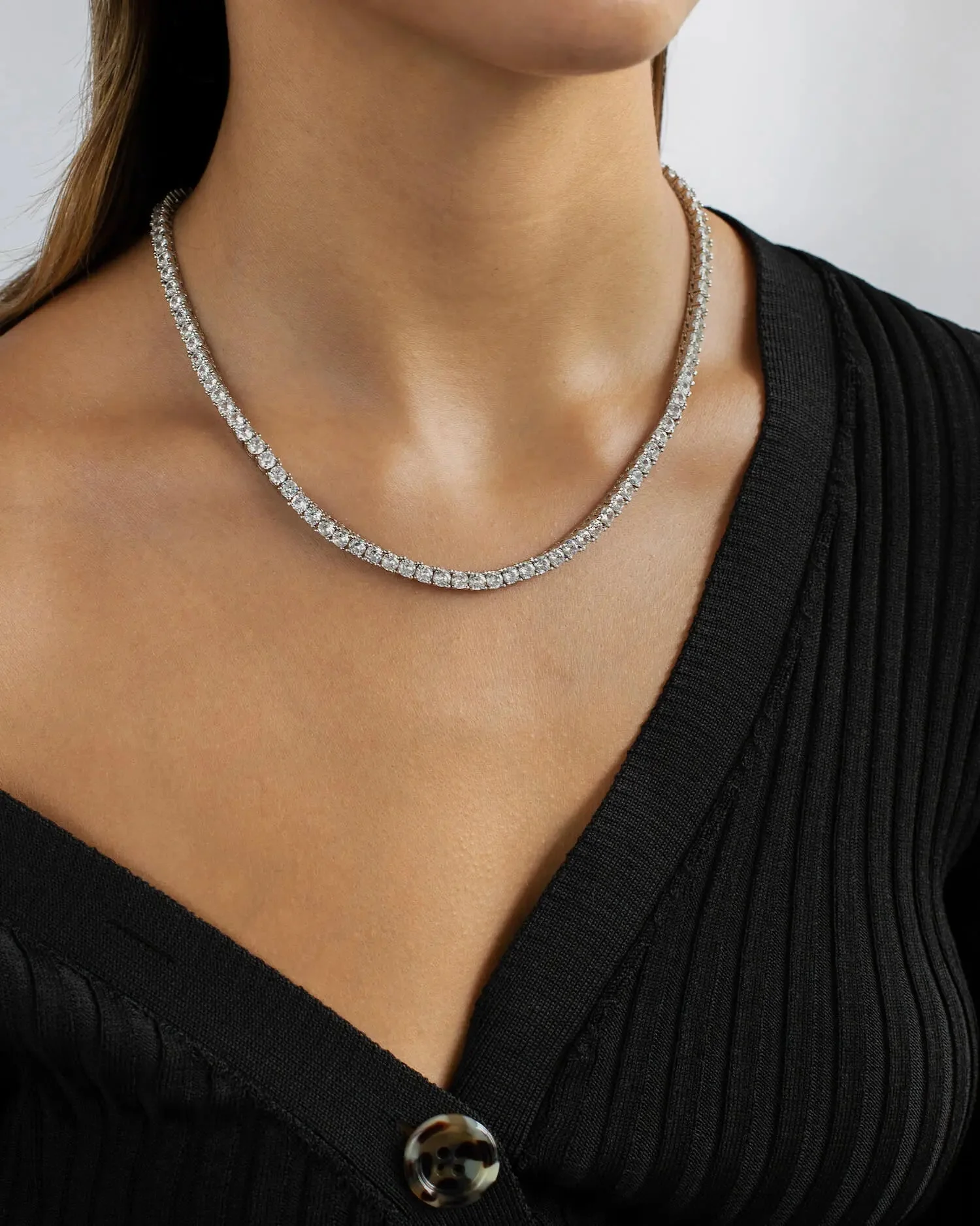 Tennis-Necklace (4mm) - Image 2