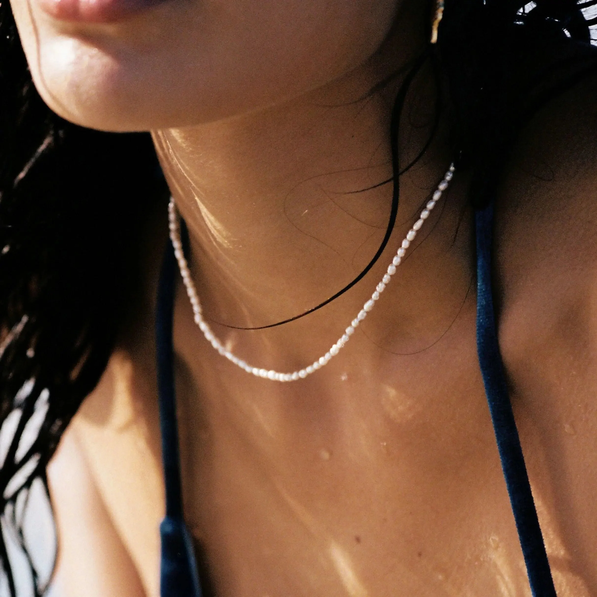 Kleine Perlen Choker - Image 3