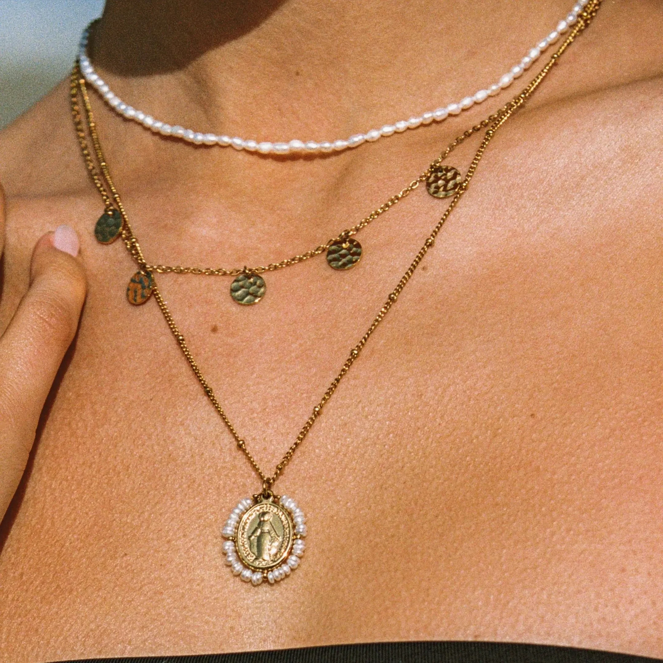 Kleine Perlen Choker - Image 5