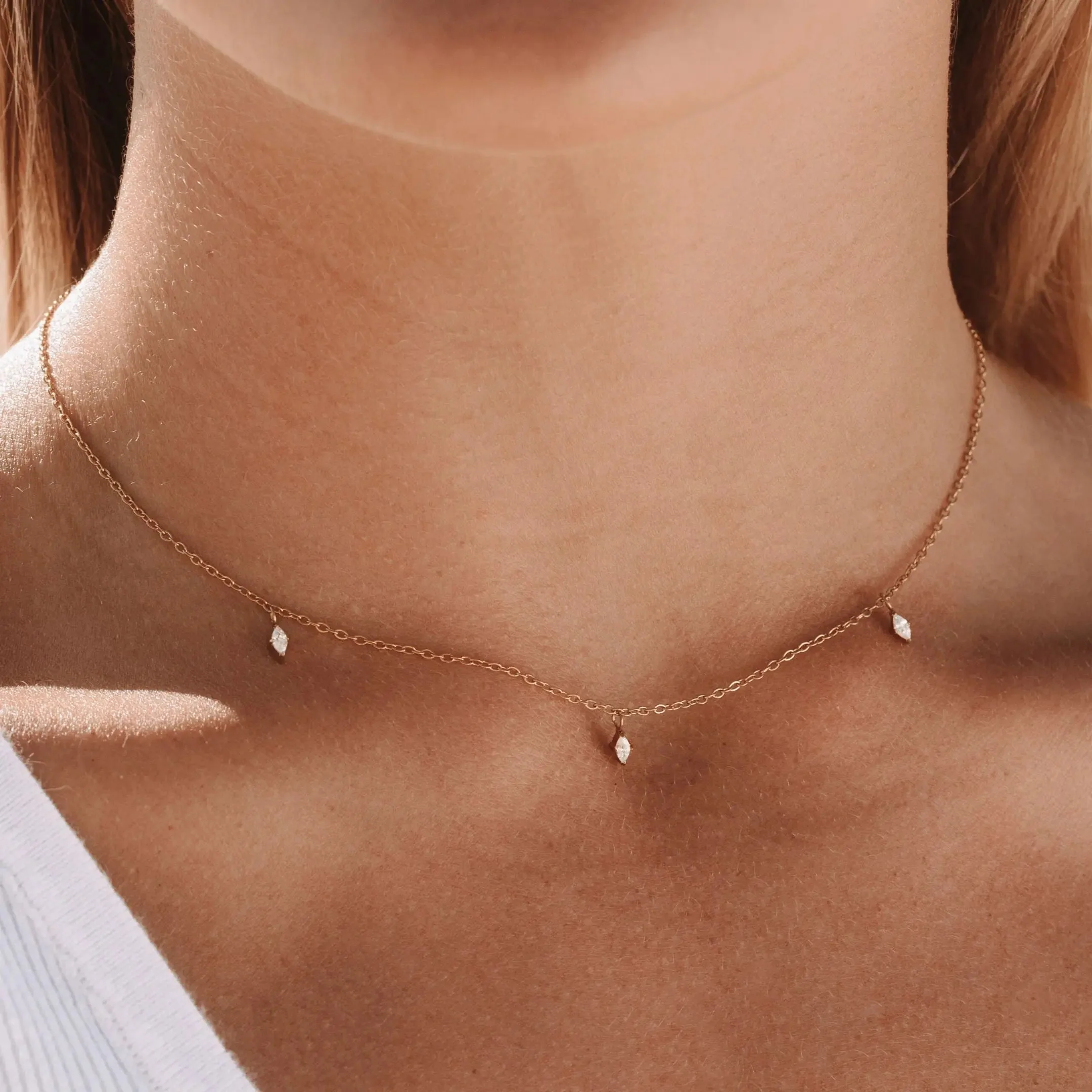 Dreifach-Diamanten Choker - Image 4