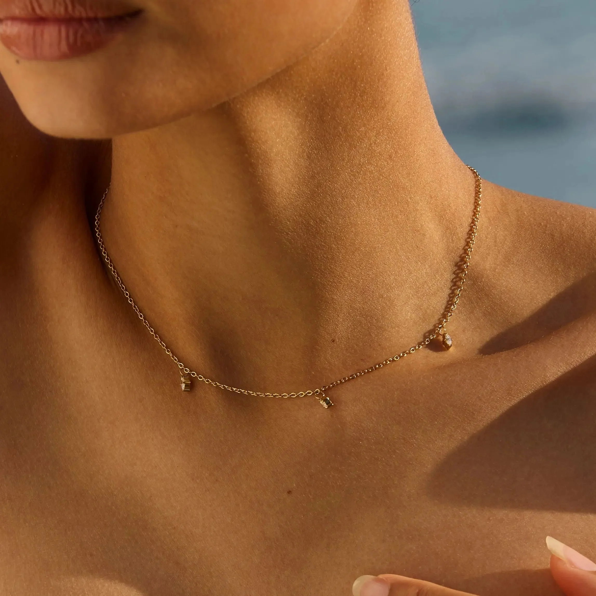 Dreifach-Diamanten Choker - Image 7