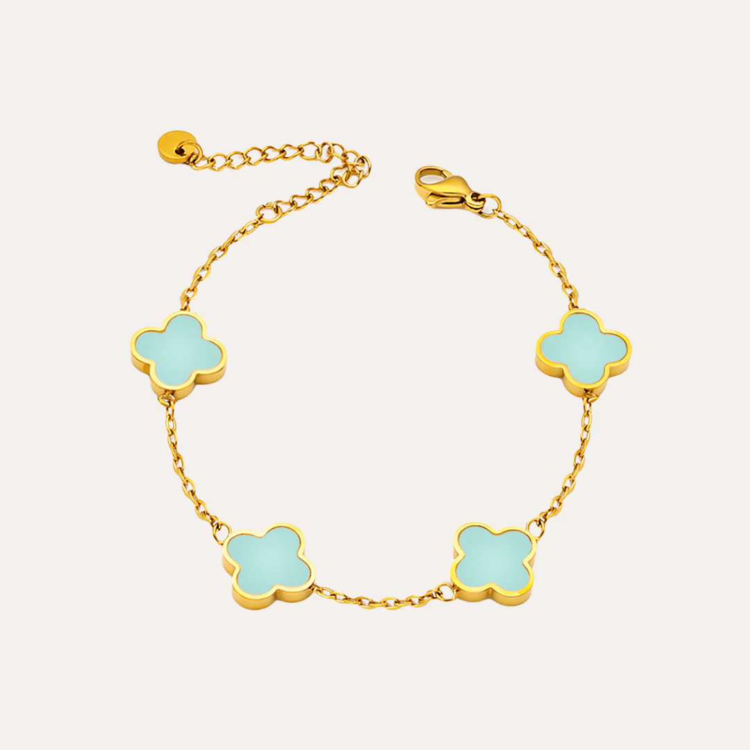 Türkis Clover Bracelet