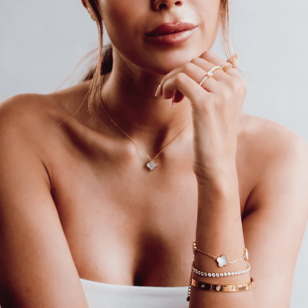 White Clover Bracelet - Image 6